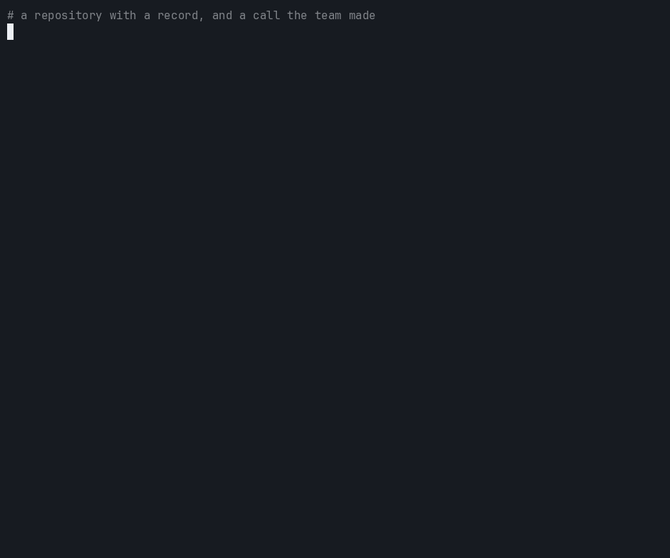 One word of a recorded decision changed by hand in the record's file, and mnema verify failing with entry hash mismatch
